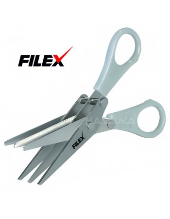 Ножица за рязане на червеи Filex Triple Worm Scissors 7002
