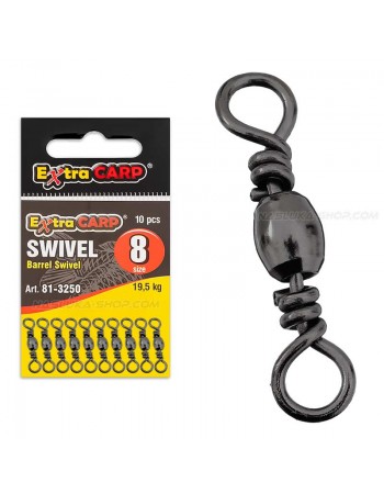 Вирбели Extra Carp Barrel Swivel - 10 бр.