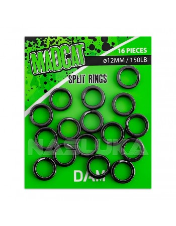 Усилени халки за монтажи за сом Madcat Split Rings - 16 бр.