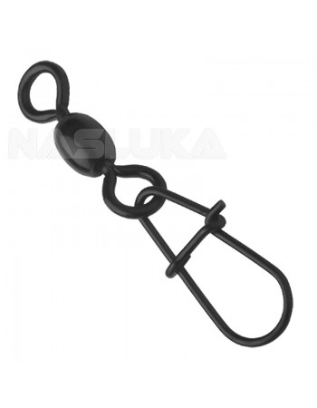 Вирбели от неръждаема стомана с карабина Madcat Stainless Swivel with Egg Snap - 5 бр.
