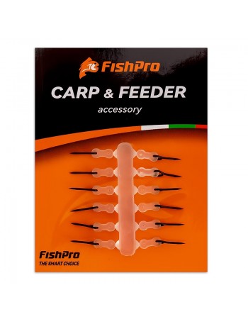 Шипове за стръв със силиконов държач FishPro Bait Spike - 12бр.