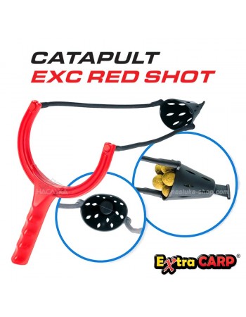 Прашка за захранване Extra Carp Catapult Red Shot - 4040
