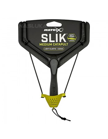 Прашка за захранване Matrix Slik Medium Catapult - Medium Elastic 2.5мм