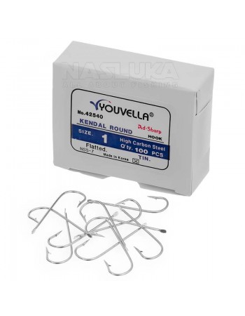 Куки за морски риболов Youvella 42540, 100 бр.