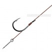 Вързани куки за фидер риболов Delphin Proxi 8 Braided Line - Sting 5мм