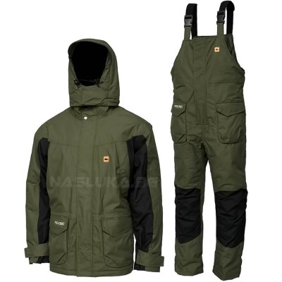 Зимен комплект от яке и гащеризон Prologic HighGrade Thermo Suit - Green/Black
