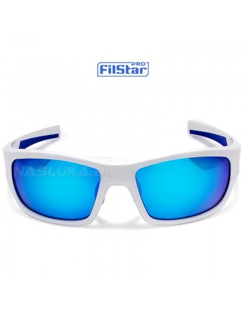 Слънчеви очила FilStar Blue Ocean - Blue Мirror / Grey