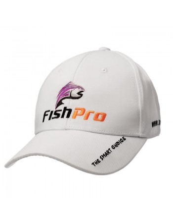 Шапка с козирка FishPro Ultimate Cap - White