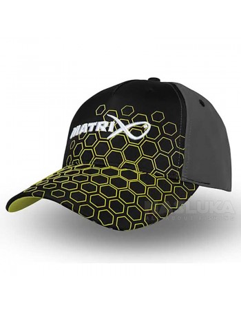 Шапка с козирка Matrix Hex Print, Black