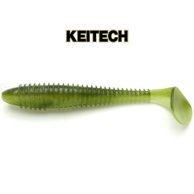Силиконови примамки в пакет Keitech Swing Impact 11.4см, 6 бр., цвят 400T Ayu