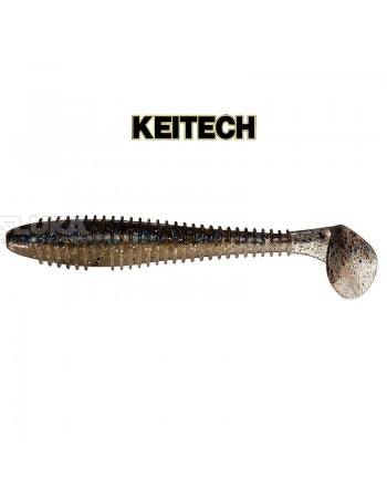 Силиконови примамки в пакет Keitech Swing Impact 5см, 12 бр., цвят 418T Bluegill Flash