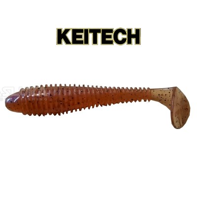 Силиконови примамки в пакет Keitech Swing Impact 5см, 12 бр., цвят LT27T Shrimp FLK