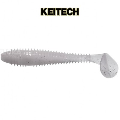 Силиконови примамки в пакет Keitech Swing Impact 5см, 12 бр., цвят 422T Sight Flash