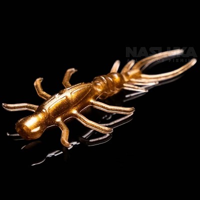 Силиконови примамки Linkor Essential Basics Buggy Bourbon, аромат - Krill, 4.5 см - 8 бр.
