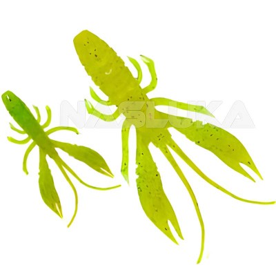 Силиконови примамки Rudie's Target Grouper Eater Shrimp - 8 бр. - 6.3см - цвят 02