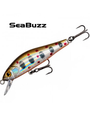 Воблер за пъстърва, кефал и костур Sea Buzz TJ Minnow - цвят HSTR