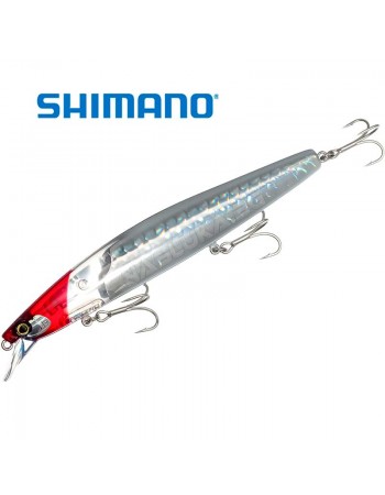 Потъващ воблер Shimano Exsence Silent Assassin Flash Boost, 14см, 28г, 004 Red Head
