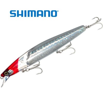 Silent Assassin Flash Boost, 14см, 25г, 004 Red Head Плаващ воблер Shimano Exsence Silent Assassin Flash Boost, 14см, 25г, 004 Red Head