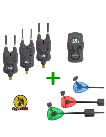 Комплект шарански сигнализатори и обтегачи Extra Carp - 3