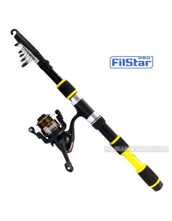 Комплект въдица и макара FilStar Bumblebee Combo 2.40м 20-50г