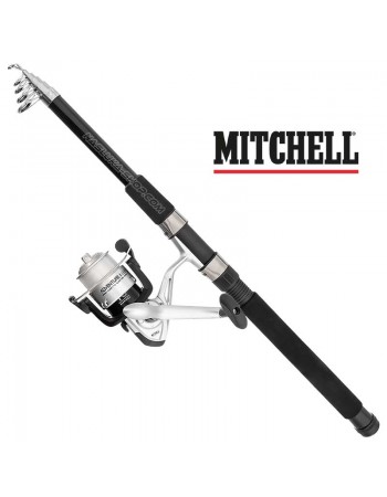 Комплект телескопична въдица и макара Mitchell Adventure II Combo 2.10м 8-25г