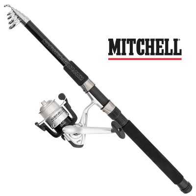 Комплект телескопична въдица и макара Mitchell Adventure II Combo 2.40м 10-35г