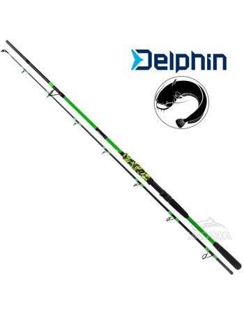Въдица за тежък спининг Delphin Hyperio 2.40м - 120г