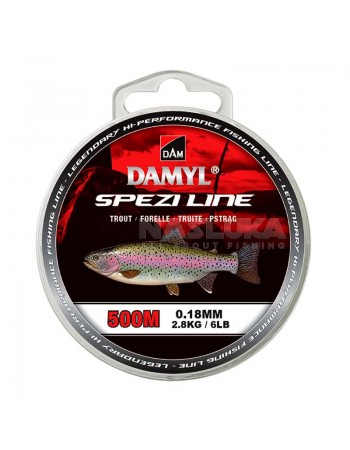 Монофилно влакно за пъстърва Damyl Spezi Line Trout, 500м