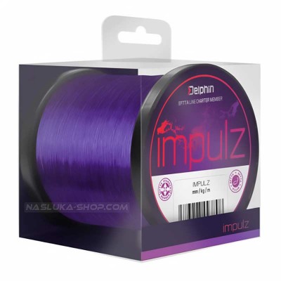 Монофилно влакно за риболов на шаран Delphin Impulz Purple - 600м