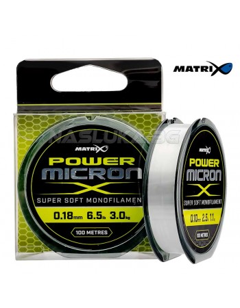 Бързопотъващо монофилно влакно Matrix Power Micron - 100м