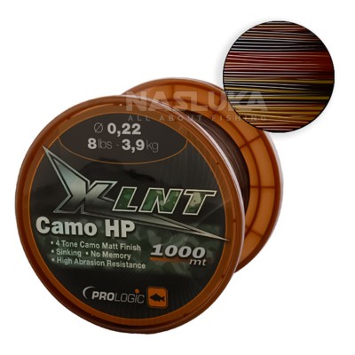 Монофилно шаранско влакно Prologic XLNT HP Camo - 1000м