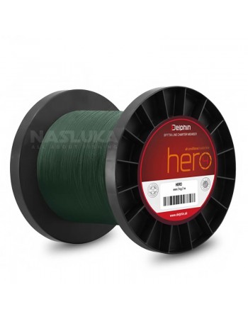 Плетено влакно Delphin Hero 4 Green - 1000м