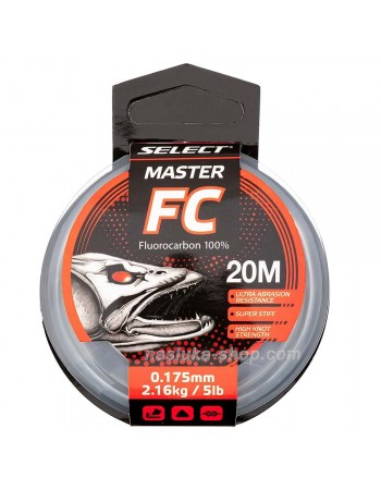 Флуорокарбон за поводи Select Master FC - 20м
