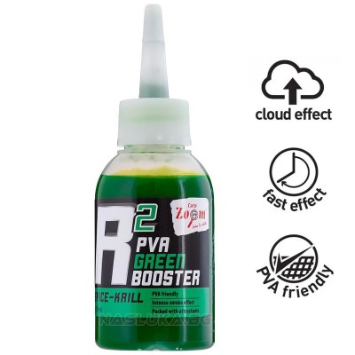 Гел Атрактор Carp Zoom R2 PVA Green Booster - Spice Krill
