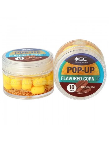 Плаваща изкуствена царевица в дип Golden Catch Pop-up Flavoured Corn 10мм - Chocolate