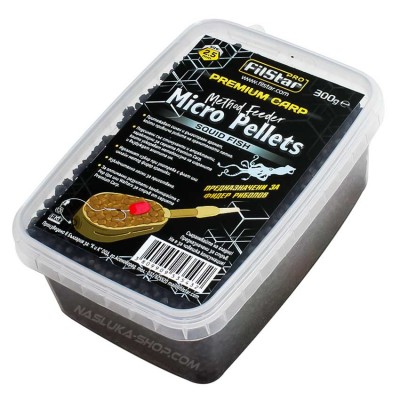 Микро пелети FilStar Premium Carp Method Feeder - Squid Fish