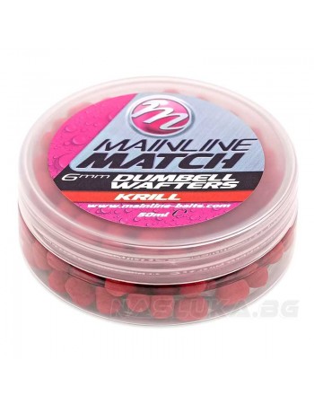 Балансирани дъмбели Mainline Match Dumbell Wafters - Krill