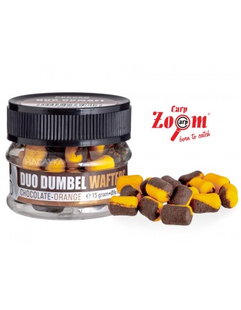 Балансирани дъмбели Duo Dumbel Wafters 10х14мм, Chocolate-Orange