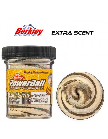 Плаваща паста за пъстърва Berkley Extra Scent Glitter - Bread Crust