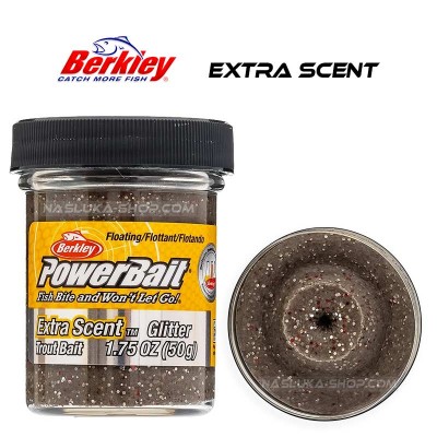 Berkley Extra Scent Glitter Smk/Fire/Slvr/Flk Плаваща паста за пъстърва Berkley Extra Scent Glitter - Smk/Fire/Slvr/Flk