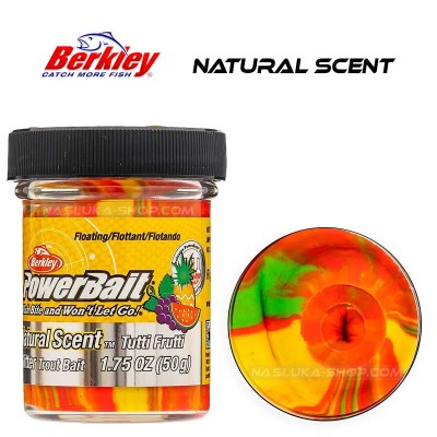 Berkley Tutti Frutti Плаваща паста за пъстърва Berkley Natural Scent Glitter - Tutti Frutti