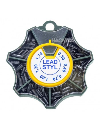 Продълговати тежести в кутия - Lead Styl