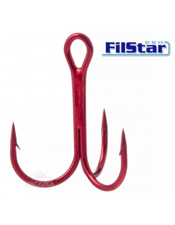 Тройни куки Filstar Power Treble PT-8501R - 8 бр.
