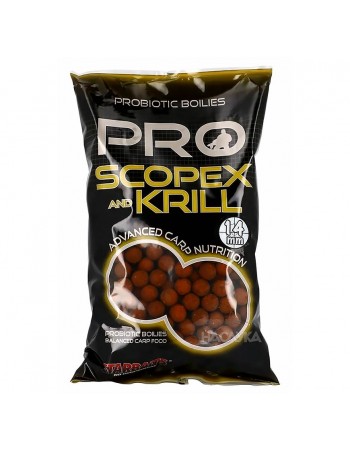 Протеинови топчета StarBaits ProBiotic Scopex Krill