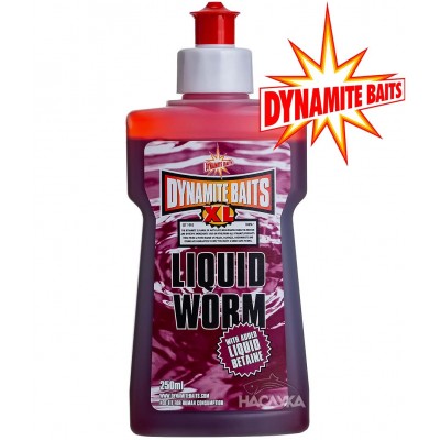 DB XL Liquid Worm Течна добавка атрактант Dynamite Baits XL Liquid - Worm