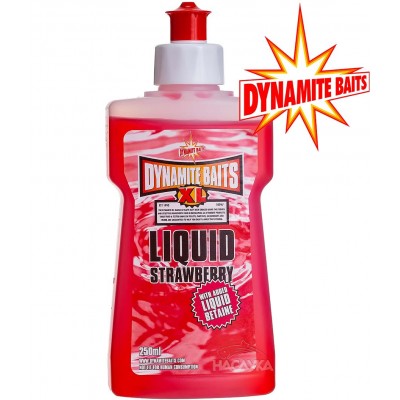 DB XL Liquid Strawberry Течна добавка атрактант Dynamite Baits XL Liquid - Strawberry